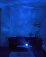 Light Theatre: Ambient Light With Stereo Speaker, Ripple Sunset Aurora Projector All-in-1 - Trendyglobal 