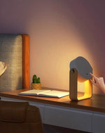 Nordic Foldable Portable Lantern Bedside Table Lamp, Dimmable Nursery Emergency Light - Trendyglobal 