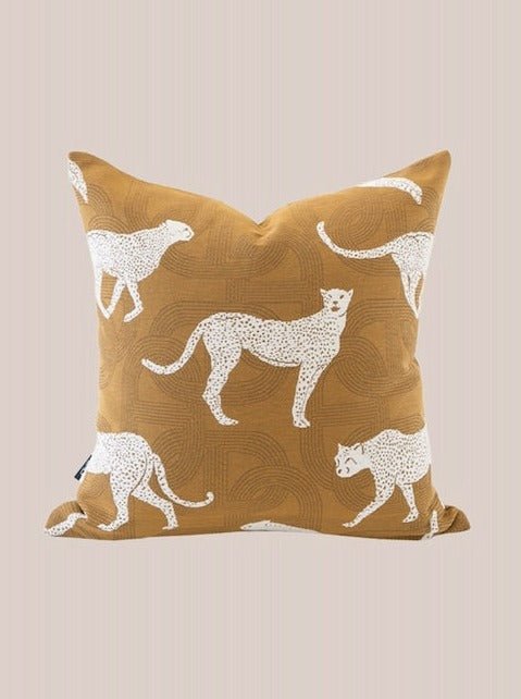 Safari Decorative Terracotta Throw Pillowcase, Earthy Tone Modern Fall Decors - Trendyglobal 