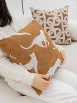 Safari Decorative Terracotta Throw Pillowcase, Earthy Tone Modern Fall Decors - Trendyglobal 