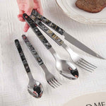 Set Of 10 Pcs Modern French Flatware - Bistrot Style Cutlery Silverware Set ( $4.9 Each )