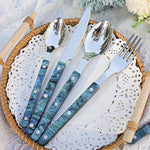 Set Of 10 Pcs Modern French Flatware - Bistrot Style Cutlery Silverware Set ( $4.9 Each )