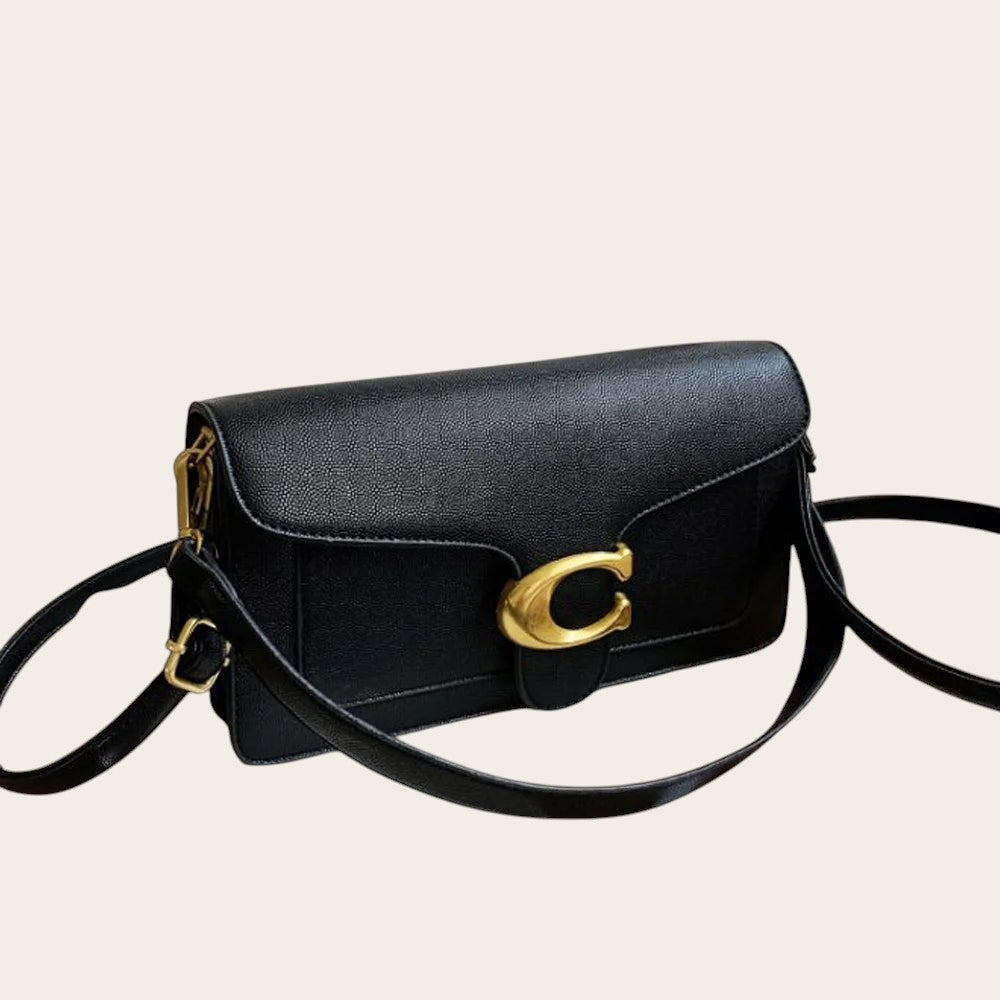 Crossbody Veske Dame | Liten Skulderveske med Dobbel Stropp